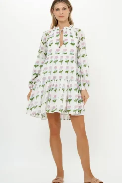 Hot Balloon Sleeve Short- Bloom Lilac Short & Mini Dresses|Dresses
