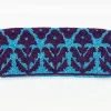 Discount Beaded Clutch- Marigold Purple Aqua Accessories|Bags