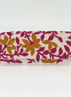 Sale Beaded Clutch- Mondavi Orange Accessories|Bags