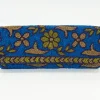 Clearance Beaded Clutch- Regent Blue Gold Accessories|Bags