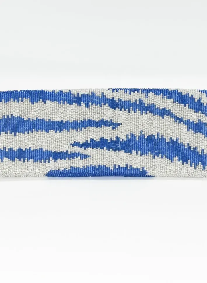 New Beaded Clutch- Singita White Peri Bags|Accessories