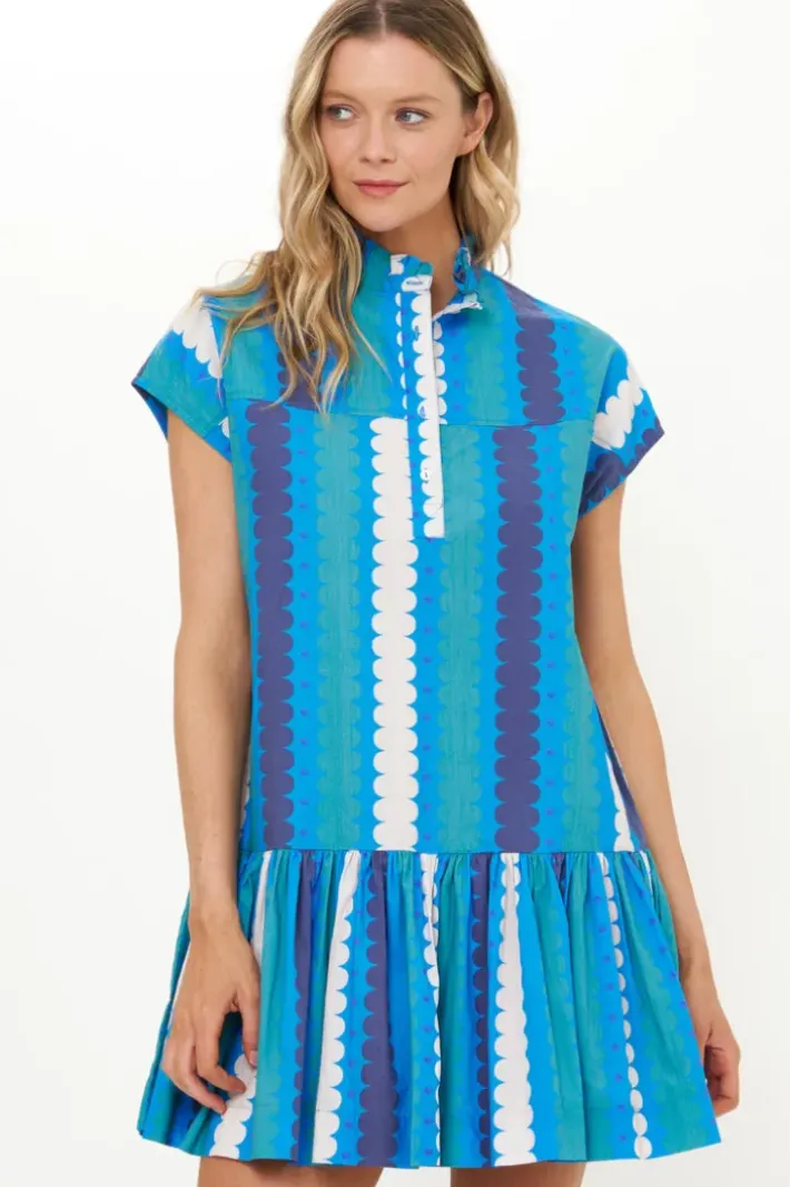 Hot Cap Sleeve Mini- Meko Blue Short & Mini Dresses|Dresses