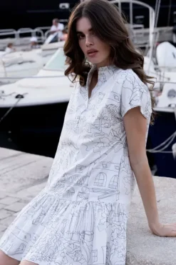 Cap Sleeve Mini- Roma White Short & Mini Dresses|Dresses