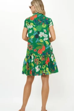 Sale Cap Sleeve Mini- Sutton Green Short & Mini Dresses|Dresses