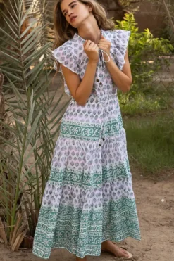 Online Cinched Flirty Midi- Bloom Lilac Midis|Dresses