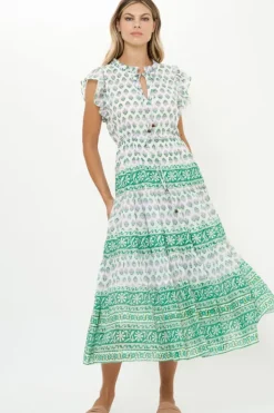 Online Cinched Flirty Midi- Bloom Lilac Midis|Dresses