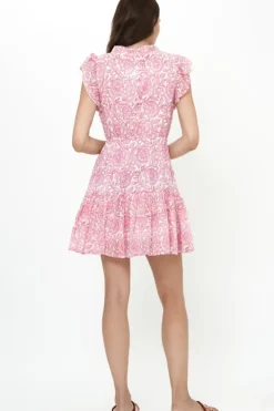 Best Cinched Flirty Short- Malta Pink Short & Mini Dresses|Dresses