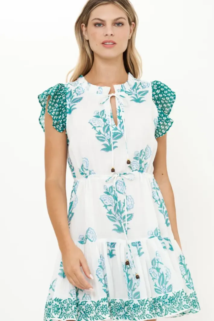 Hot Cinched Flirty Short- Salvia Green Short & Mini Dresses|Dresses