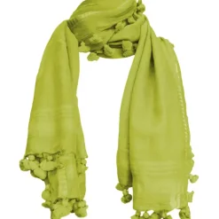 Hot Citron Tassel Scarf Accessories|Scarves