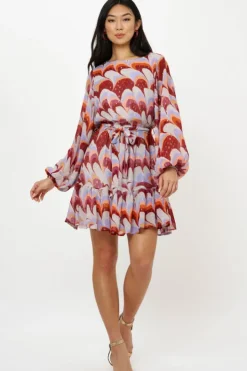 Hot Flirty Short Dress- Venice Cognac Short & Mini Dresses