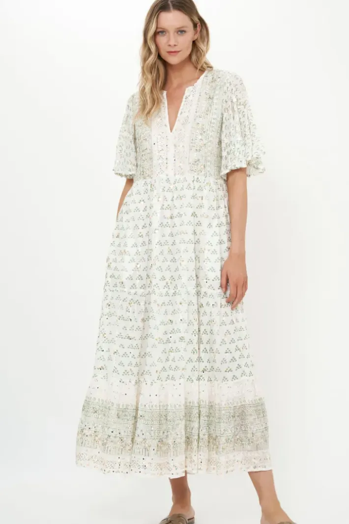 Clearance Flirty V-Neck Maxi- Juniper Olive Maxis|Dresses