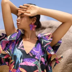 Best Kauai Earrings- Purple Accessories|Earrings