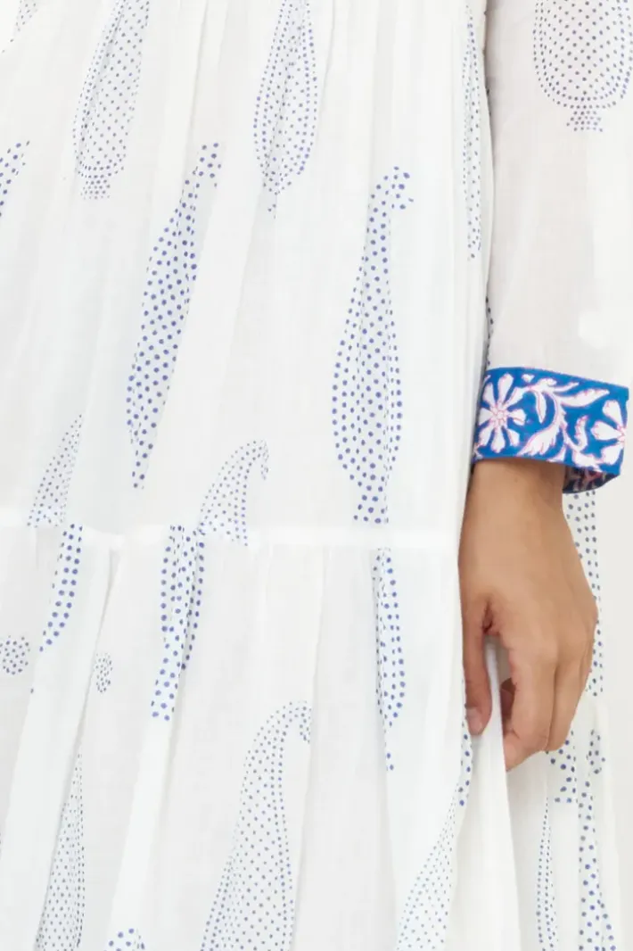 Hot Mandarin Maxi- Aptos Blue Maxis|Dresses