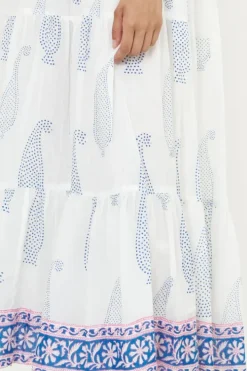 Hot Mandarin Maxi- Aptos Blue Maxis|Dresses