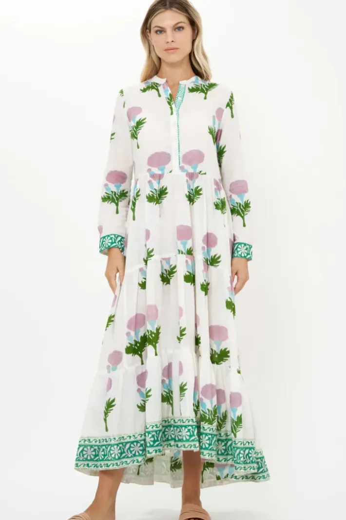 Hot Mandarin Maxi- Bloom Lilac Maxis|Dresses