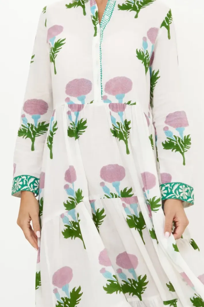 Hot Mandarin Maxi- Bloom Lilac Maxis|Dresses