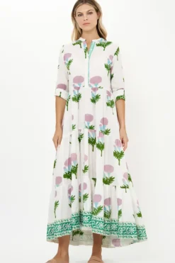 Hot Mandarin Maxi- Bloom Lilac Maxis|Dresses