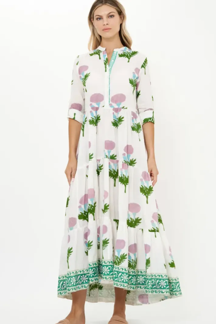 Hot Mandarin Maxi- Bloom Lilac Maxis|Dresses