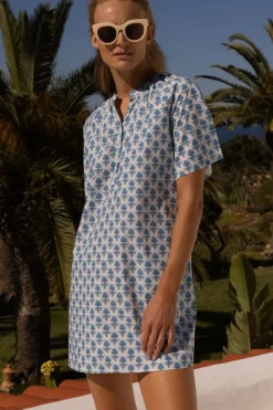Best Pocket Dress- Provence Blue Short & Mini Dresses|Dresses