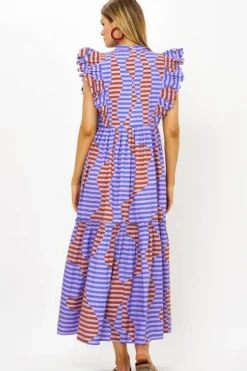 Discount Scallop Pintuck Maxi- Haring Peri Maxis