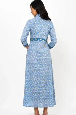 Best Shirt Dress Maxi- Budapest Blue Maxis