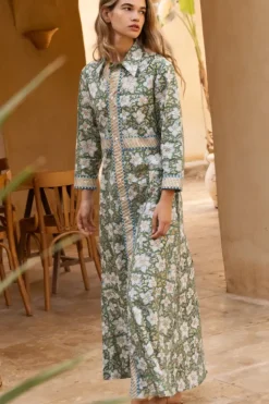 Clearance Shirt Dress Maxi- Ivy Olive Maxis|Dresses