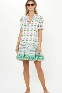 Smocked Drop Mini- Bloom Lilac Short & Mini Dresses|Dresses