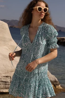 Best Smocked Drop Mini- Cypress Jade Short & Mini Dresses|Dresses
