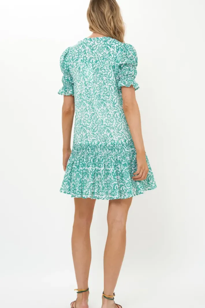 Best Smocked Drop Mini- Cypress Jade Short & Mini Dresses|Dresses
