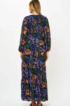 Online Smocked Top Maxi- Turin Peri Maxis