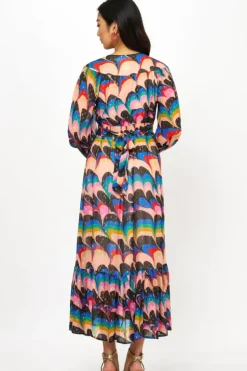 Online Tie Back Maxi- Venice Blue Maxis