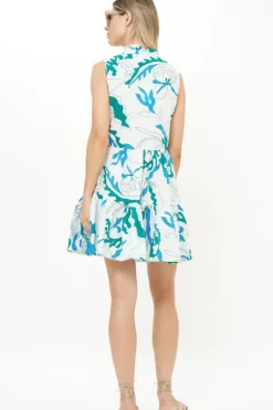 Discount Yoke Dress- Orchid Green Short & Mini Dresses|Dresses